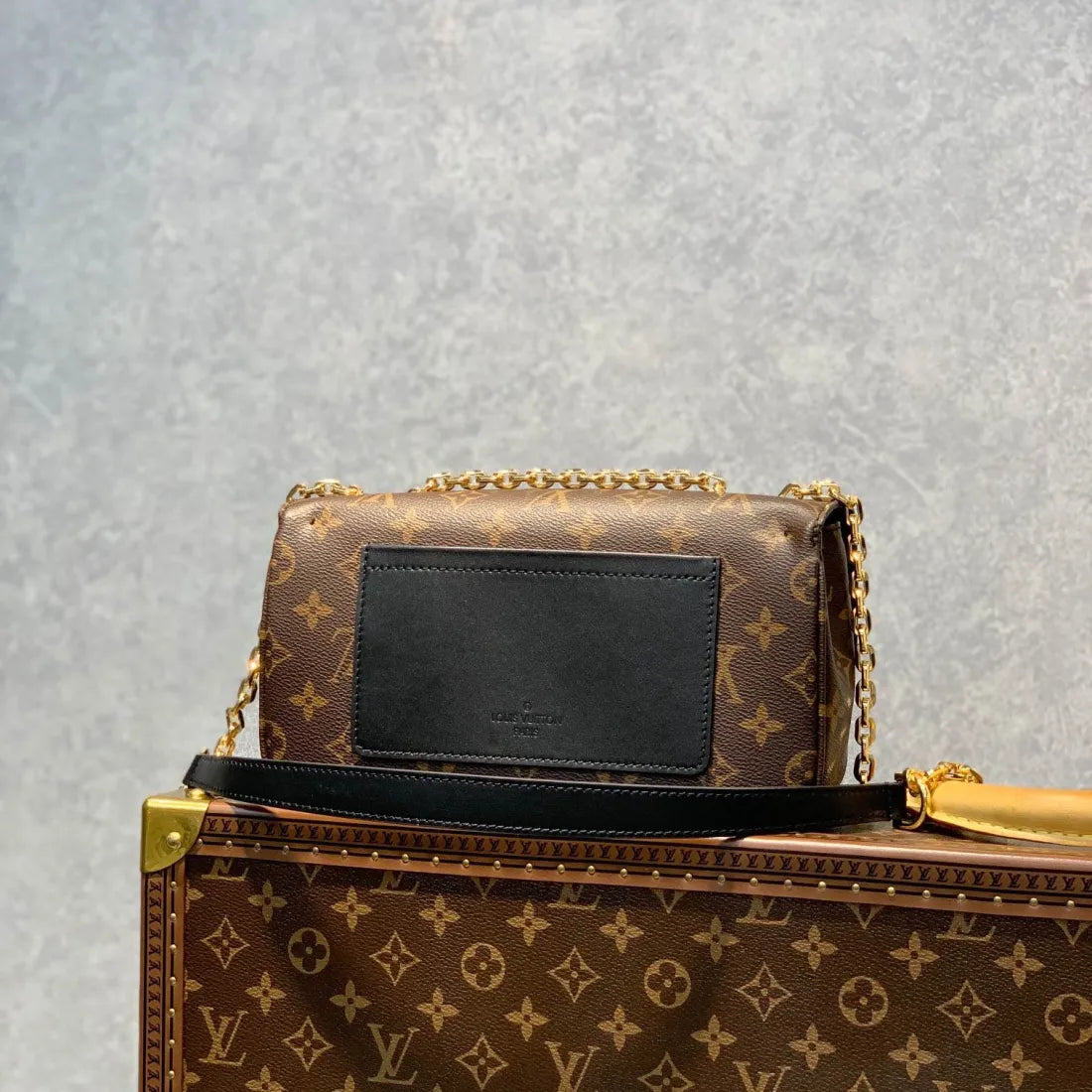 Louis Vuitton Monogram Canvas Shoulder Bag