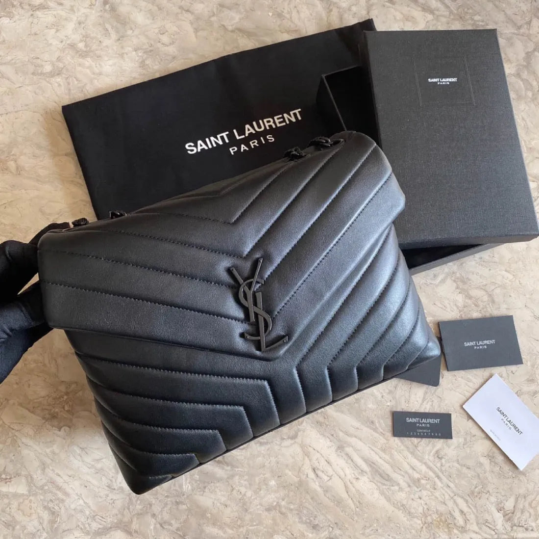 Medium Loulou Matelassé Leather Shoulder Bag
Saint Laurent