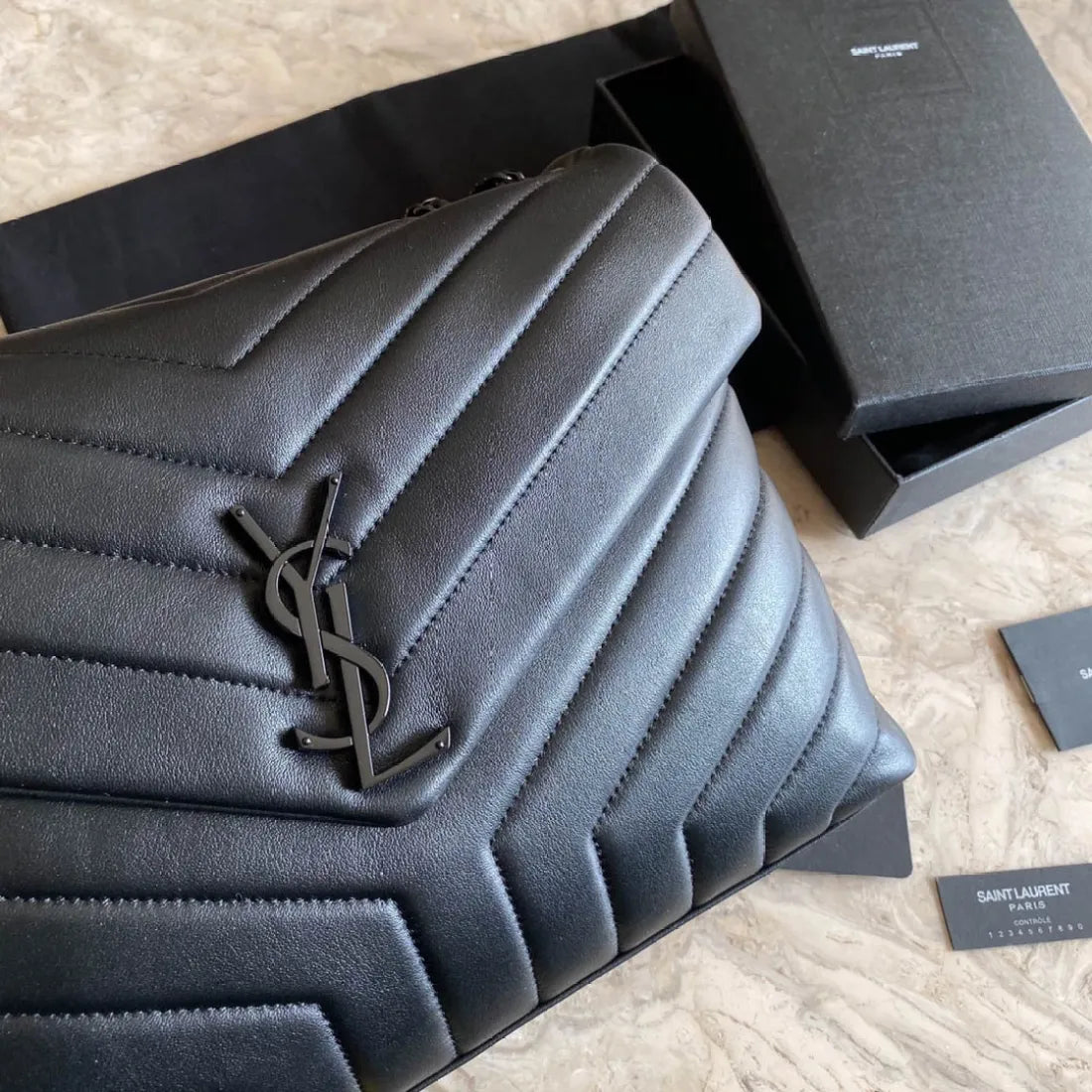 Medium Loulou Matelassé Leather Shoulder Bag
Saint Laurent