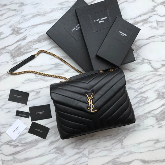 Medium Loulou Matelassé Leather Shoulder Bag
Saint Laurent