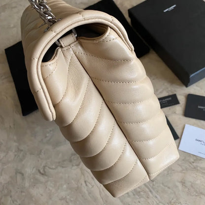 Medium Loulou Matelassé Leather Shoulder Bag
Saint Laurent